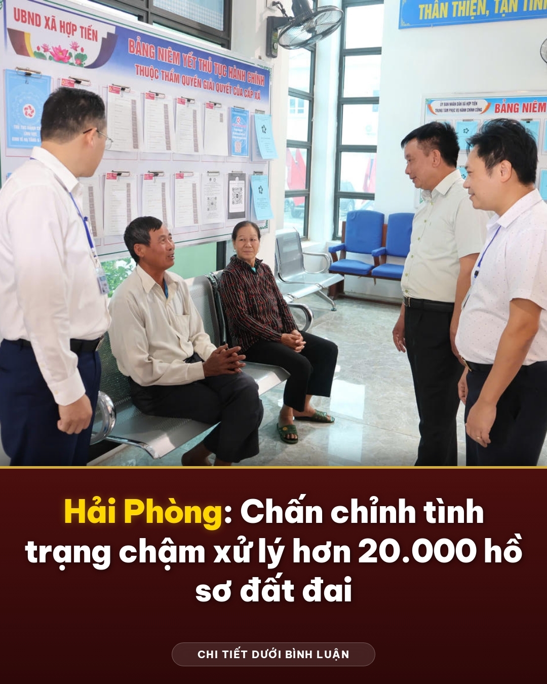 Hàng nghìn hồ sơ về đất đai trả quá hạn, Hải Phòng chỉ đạo xử lý trách nhiệm